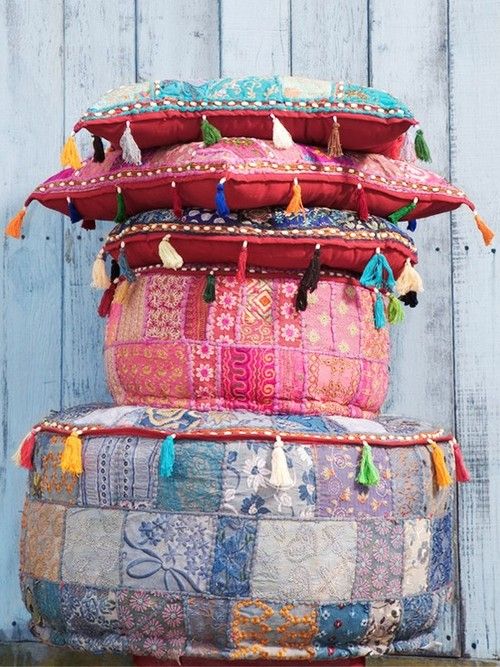 boho floor pillows