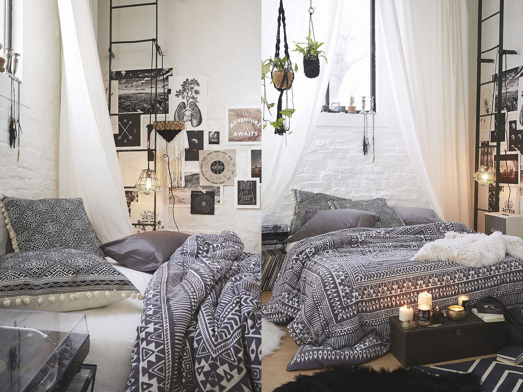 Bohemian Style Bedroom Decorating Ideas | Royal Furnish