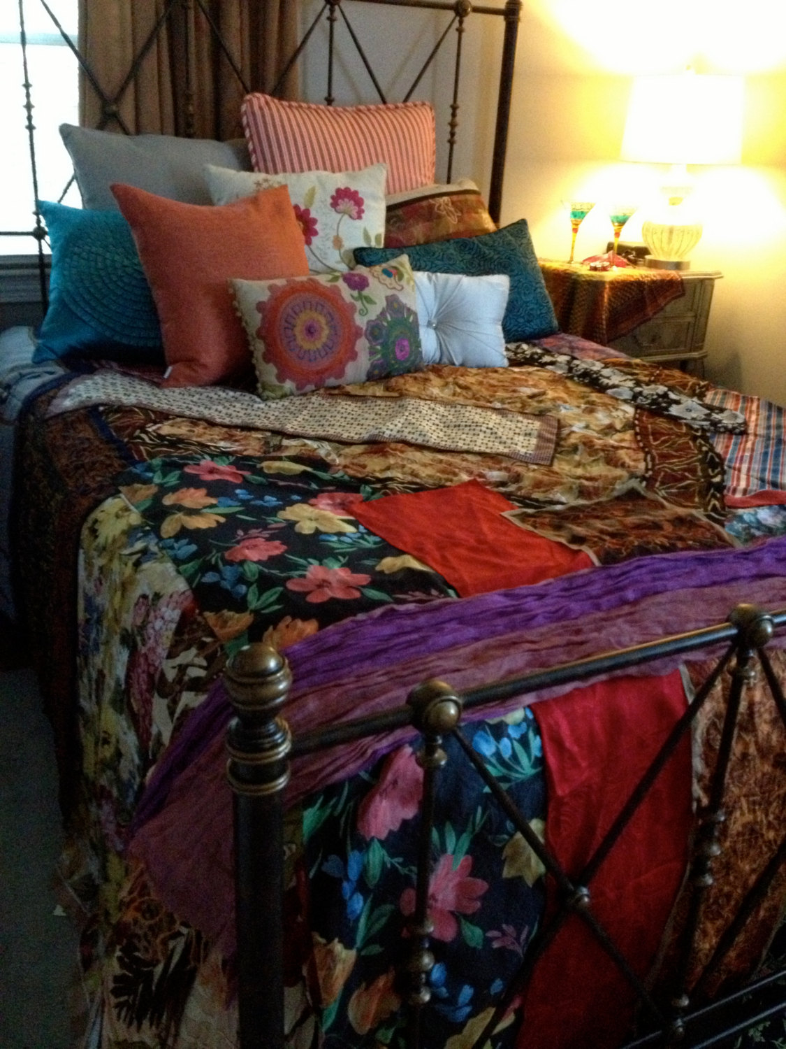 New Gypsy Bohemian Bedroom with Simple Decor