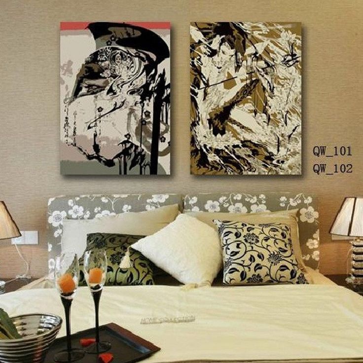 canvas print bedroom