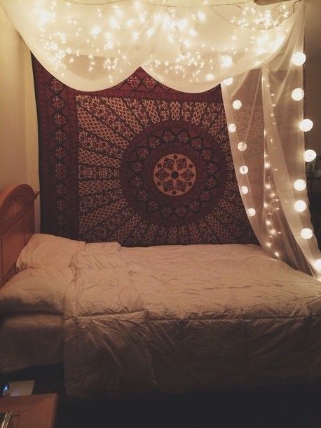 fairy lights bedroom decor